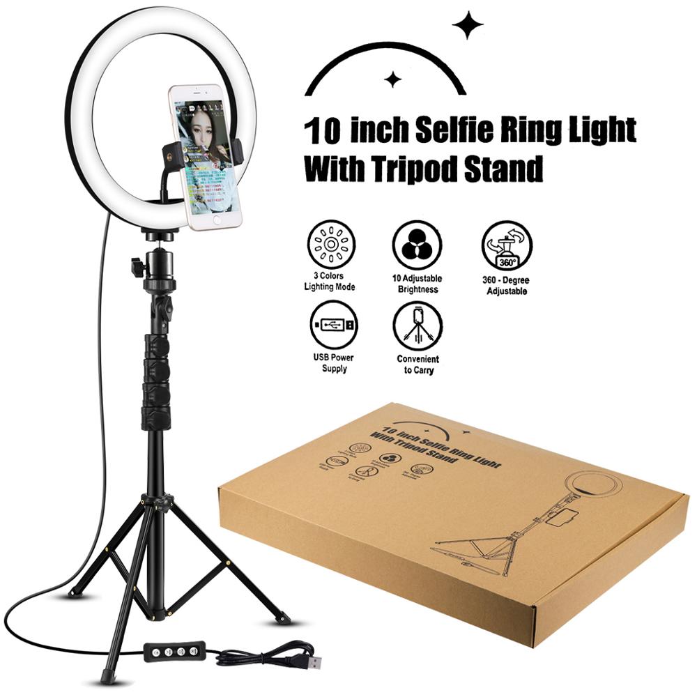 GlowMe® 2.0 LED Selfie Ring Light for Mobile Devices (USB Rechargeable) •  Impressions Vanity Co.